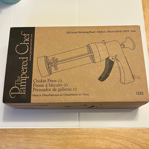 The Pampered Chef Kitchen The Pampered Chef Cookie Press Preowned